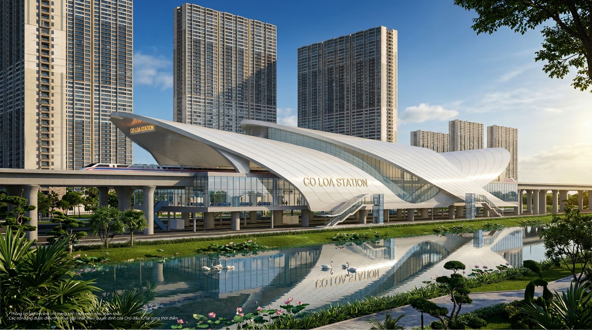 A8. Hình ảnh phối cảnh ga đầu Cổ Loa tại khu đô thị Vinhomes Global Gate (Đông An...jpg